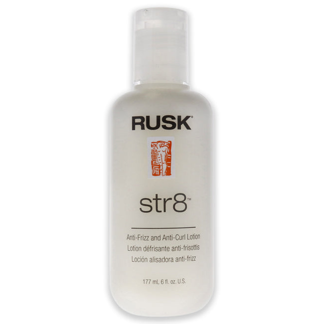 Str8 Anti-Frizz and Anti-Curl Lotion by Rusk for Unisex - 6 oz Lotion