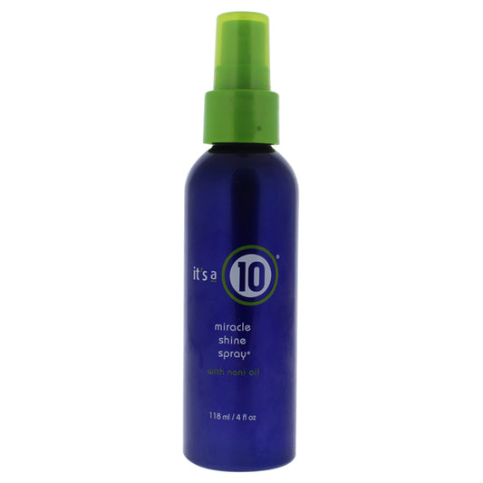 Miracle Shine Spray by Its A 10 for Unisex - 4 oz Spray