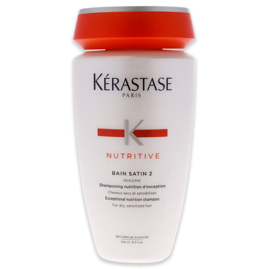 Nutritive Bain Satin 2 Shampoo by Kerastase for Unisex - 8.5 oz Shampoo