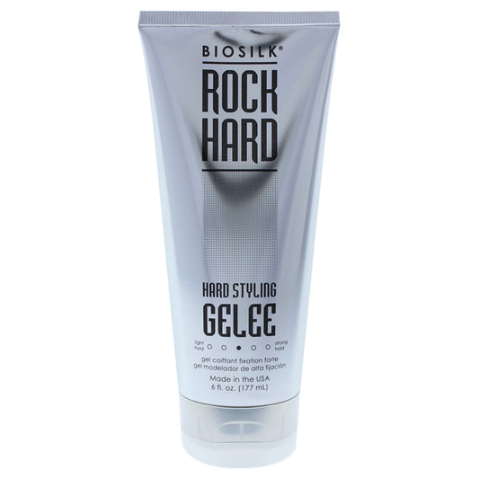 Rock Hard Gel by Biosilk for Unisex - 6 oz Gel