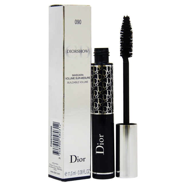 Diorshow 24h Wear Buildable Volume Mascara - 090 Black by Christian Dior for Women - 0.33 oz Mascara