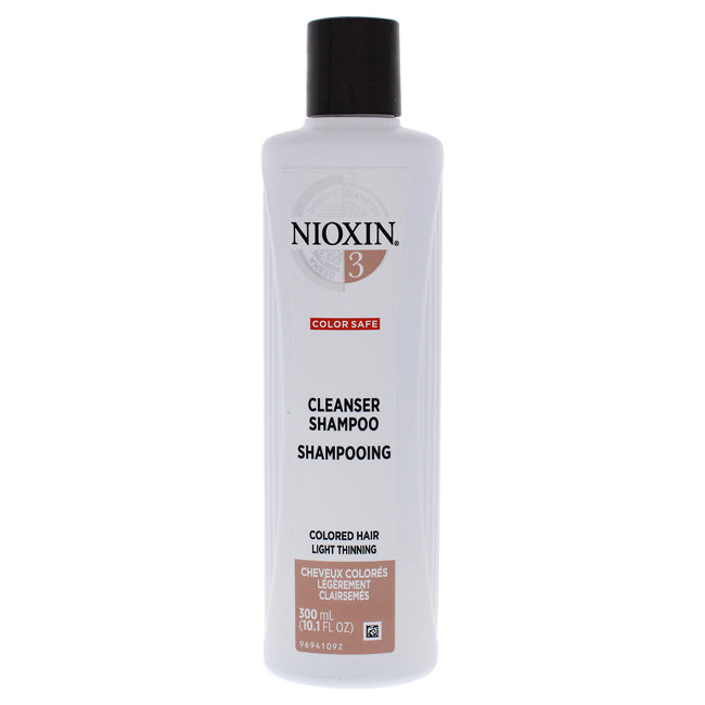 System 3 Cleanser Shampoo by Nioxin for Unisex - 10.1 oz Shampoo
