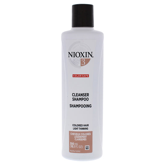 System 3 Cleanser Shampoo by Nioxin for Unisex - 10.1 oz Shampoo