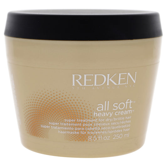 All Soft Heavy Cream by Redken for Unisex - 8.5 oz Cream
