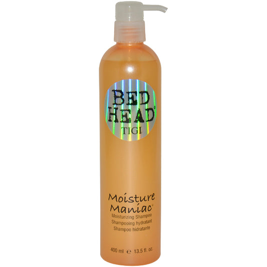 Bed Head Moisture Maniac Shampoo by TIGI for Unisex - 13.5 oz Shampoo