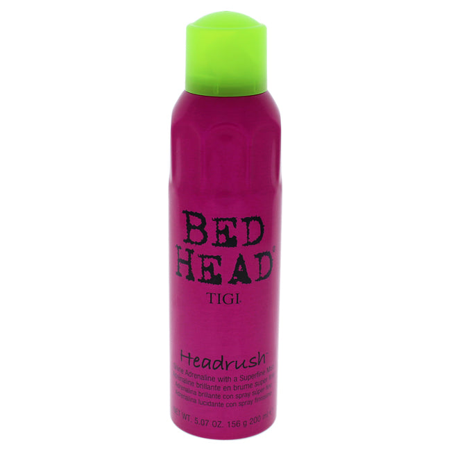 Bed Head Head Rush Shine Mist by TIGI for Unisex - 5.3 oz Mist