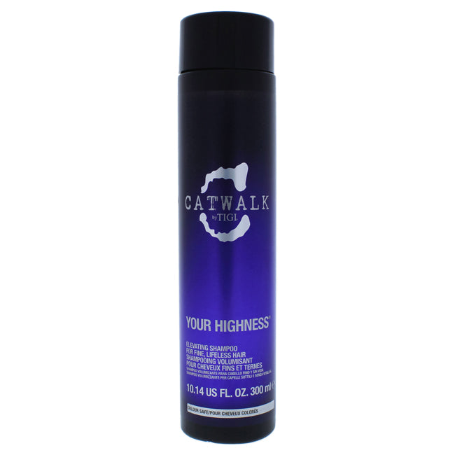 Catwalk Your Highness Elevating Shampoo by TIGI for Unisex - 10.14 oz Shampoo