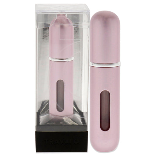 Classic Perfume Atomizer - Light Pink by Travalo for Unisex - 0.17 oz Refillable Spray (Empty)