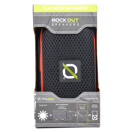 Rock Out Portable Speakers - Red by Goal Zero for Unisex - 1 Pc Speakers