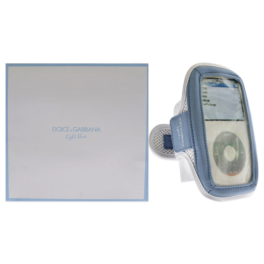 Light Blue iPod Armband by Dolce and Gabbana for Men - 1 Pc Armband