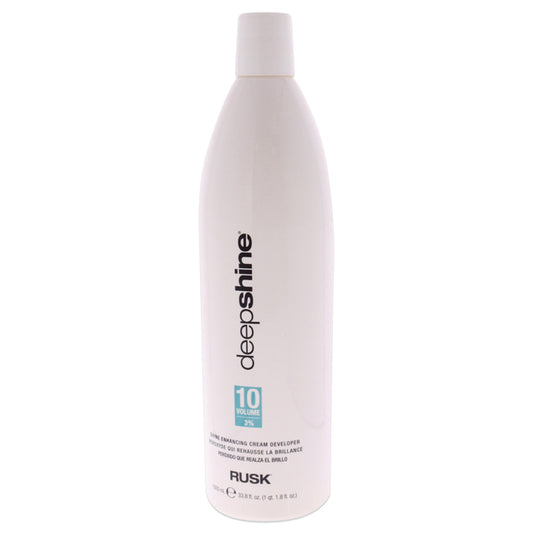 Deepshine Enhancing Cream Developer 10 Volume by Rusk for Unisex - 33.8 oz Cream