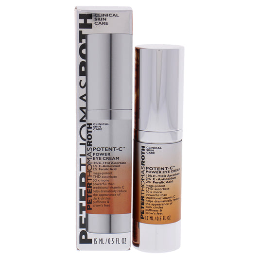 Potent-C Power Eye Cream by Peter Thomas Roth for Unisex - 0.5 oz Cream