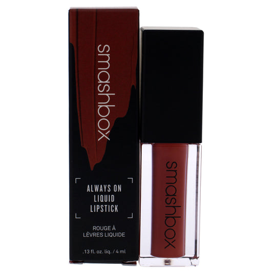 Always On Liquid Lipstick - Drivers Seat by SmashBox for Women - 0.13 oz Lipstick
