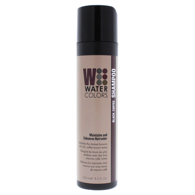 Watercolors Maintenance Shampoo - Black Coffee by Tressa for Unisex - 8.5 oz Shampoo