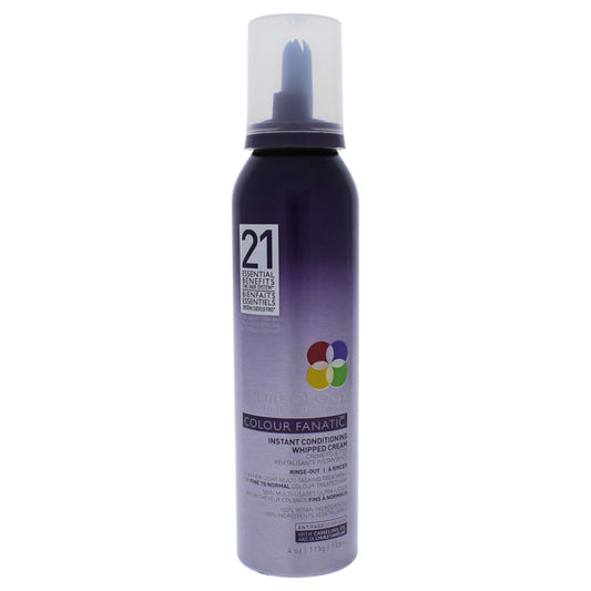 Colour Fanatic Instant Conditioning Whipped Hair Cream by Pureology for Unisex - 4 oz Cream