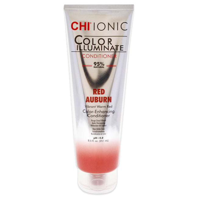 Ionic Color Illuminate Conditioner - Red Auburn by CHI for Unisex - 8.5 oz Hair Color