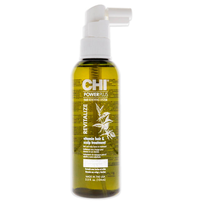 Power Plus Revitalize Vitamin Hair and Scalp Treatment by CHI for Unisex - 3.5 oz Treatment