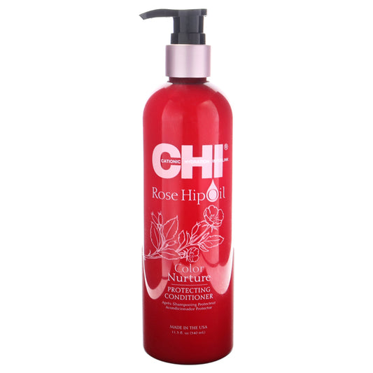 Rose Hip Oil Color Nurture Protecting Conditioner by CHI For Unisex - 11.5 oz Conditioner
