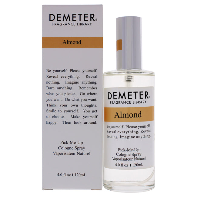 Almond by Demeter for Unisex - 4 oz Cologne Spray