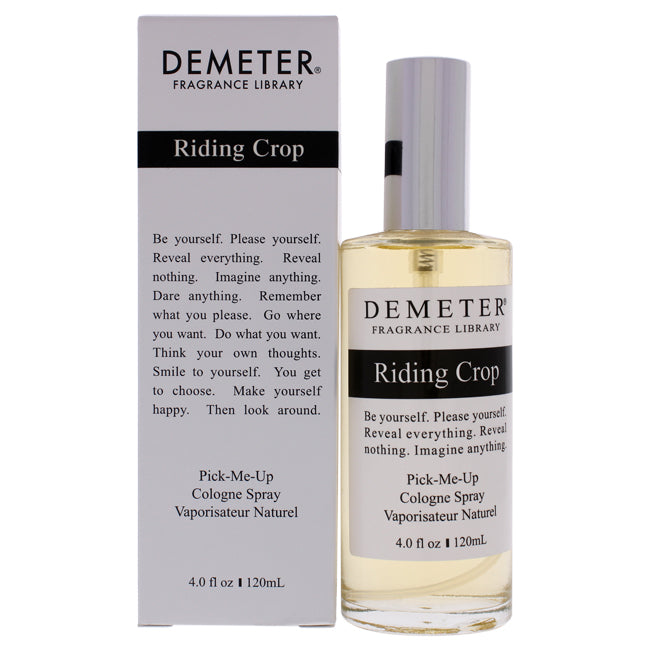 Riding Crop by Demeter for Unisex - 4 oz Cologne Spray