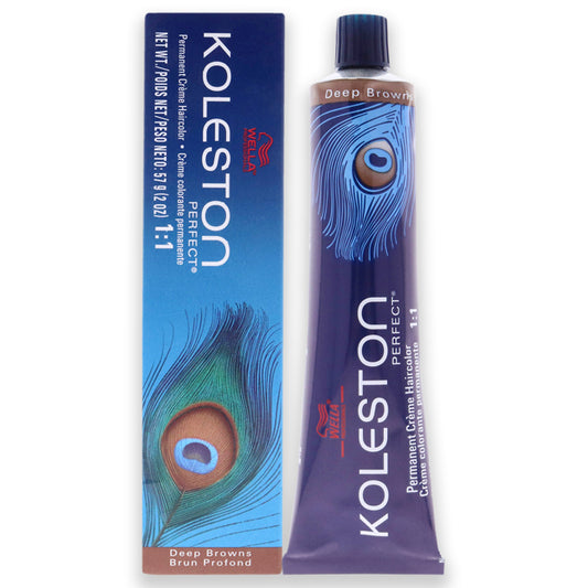 Koleston Perfect Permanent Creme Haircolor - 9 73 Very Light Blonde-Brown Gold by Wella for Unisex - 2 oz Hair Color