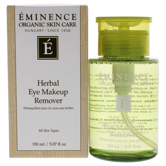 Herbal Eye Makeup Remover by Eminence for Unisex - 5.07 oz Makeup Remover