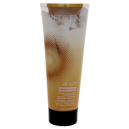 All Soft Mega Mask by Redken for Unisex - 6.8 oz Treatment