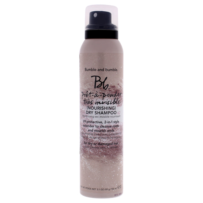 Pret-a-Powder Tres Invisible Nourishing Dry Shampoo by Bumble and Bumble for Unisex - 3.1 oz Dry Shampoo