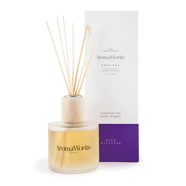 Soulful Reed Diffuser by Aromaworks for Unisex - 6.76 oz Reed Diffusers
