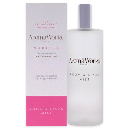 Nurture Room Mist by Aromaworks for Unisex - 3.38 oz Room Spray