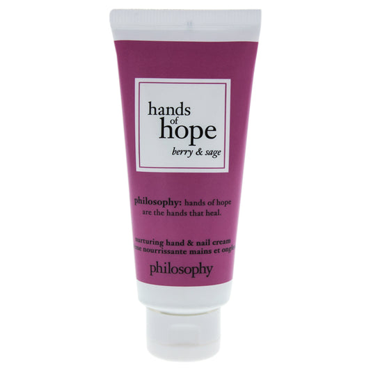 Hands of Hope - Berry And Sage Cream by Philosophy for Unisex - 1 oz Hand Cream