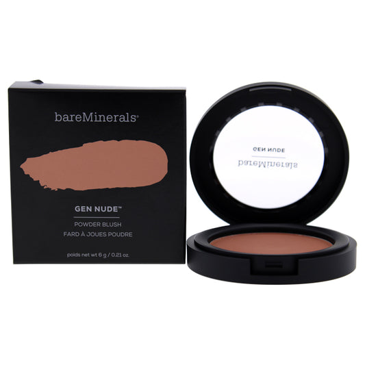 Gen Nude Powder Blush - That Peach Tho by bareMinerals for Women - 0.21 oz Blush