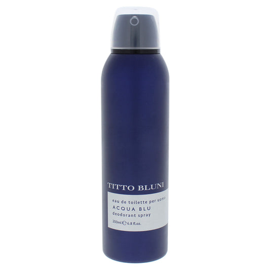 Acqua Blu by Titto Bluni for Men - 6.8 oz Deodorant Spray