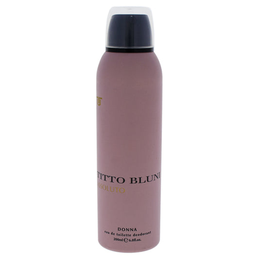 Assoluto Donna by Titto Bluni for Women - 6.8 oz Deodorant Spray