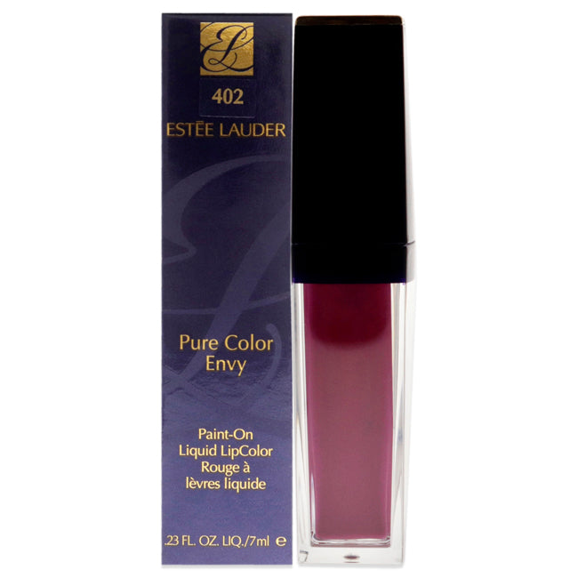 Pure Color Envy Paint-On Liquid Lip Color - 402 Pierced Petal by Estee Lauder for Women - 0.23 oz Lipstick