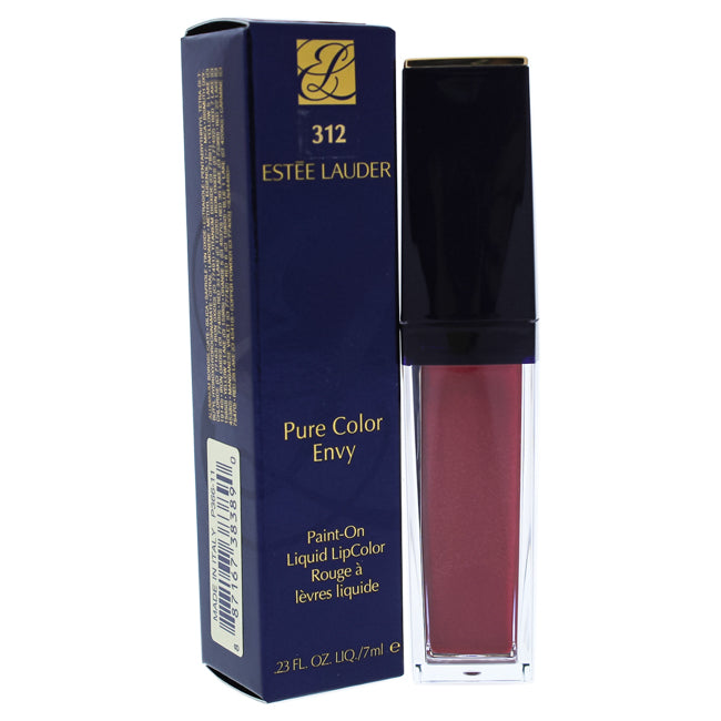 Pure Color Envy Paint-On Liquid Lip Color - 312 Liquid Tulip by Estee Lauder for Women - 0.23 oz Lipstick