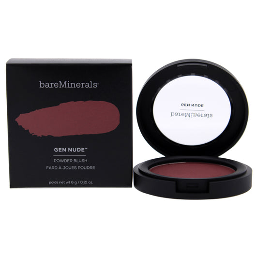 Gen Nude Powder Blush - You Had Me At Merlot by bareMinerals for Women - 0.21 oz Blush