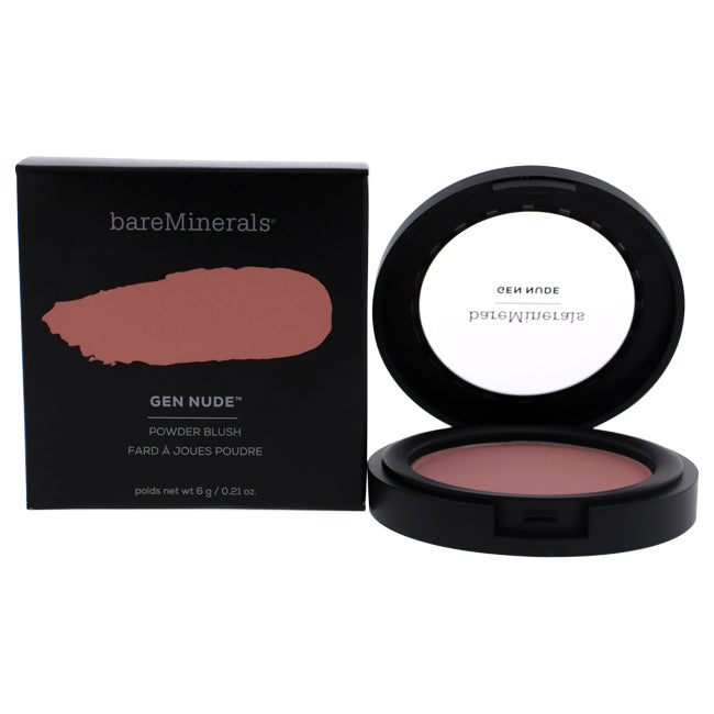 Gen Nude Powder Blush - Pretty In Pink by bareMinerals for Women - 0.21 oz Blush