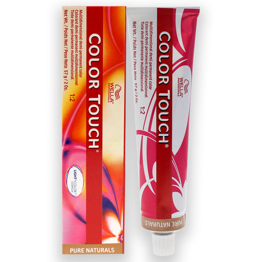 Color Touch Demi-Permanent Color - 5 03 Light Brown-Natual Gold by Wella for Unisex - 2 oz Hair Color
