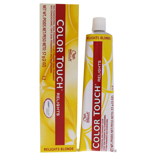 Color Touch Relights Demi-Permanent Color - 18 Ash Pearl by Wella for Unisex - 2 oz Hair Color