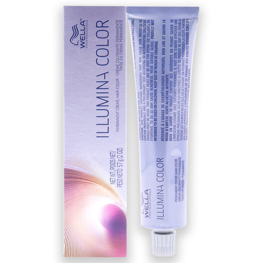 Illumina Color Permanent Creme Hair Color - 10 36 Lightest Blonde-Gold Violet by Wella for Unisex - 2 oz Hair Color