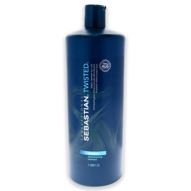 Twisted Elastic Cleanser Curl Shampoo by Sebastian for Unisex - 33.8 oz Shampoo