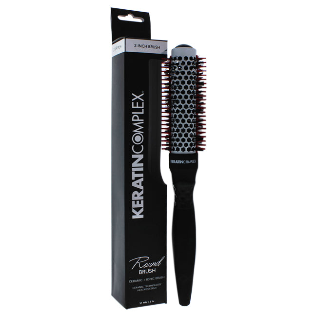 Thermal Round Brush by Keratin Complex for Unisex - 2 Inch Hair Brush