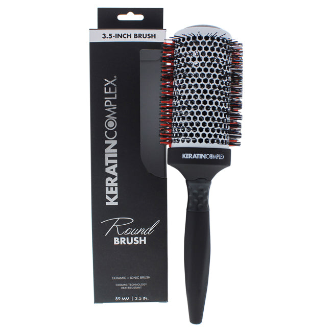 Thermal Round Brush by Keratin Complex for Unisex - 3.5 Inch Hair Brush