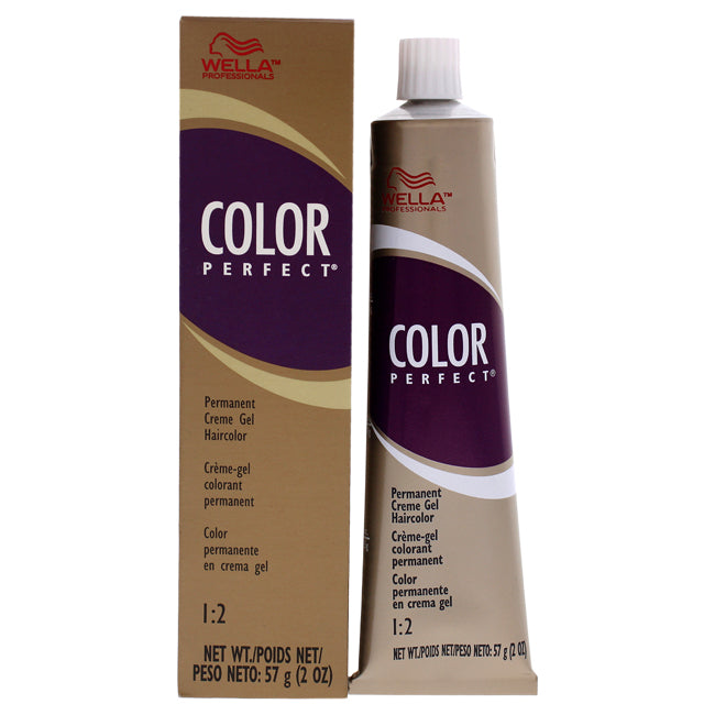 Color Charm Permanent Hair Color Gel - 9A Pale Ash Blonde by Wella for Unisex - 2 oz Hair Color