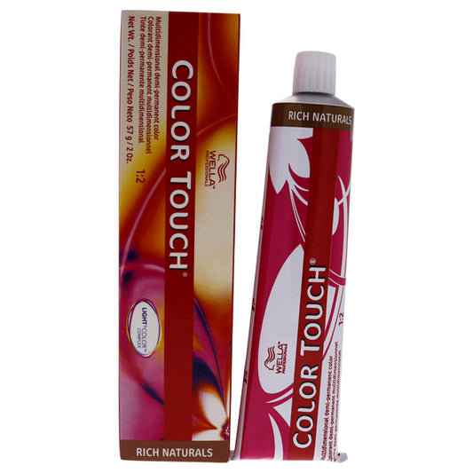 Color Touch Demi-Permanent Color - 6 3 Dark Blonde-Gold by Wella for Unisex - 2 oz Hair Color
