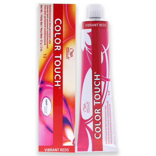 Color Touch Demi-Permanent Color - 6 4 Dark Blonde-Red by Wella for Unisex - 2 oz Hair Color