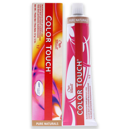 Color Touch Demi-Permanent Color - 7 03 Medium Blonde-Natural Gold by Wella for Unisex - 2 oz Hair Color