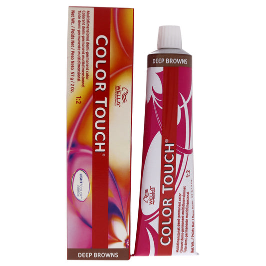Color Touch Demi-Permanent Color - 9 73 Very light Blonde-Brown Gold by Wella for Unisex - 2 oz Hair Color