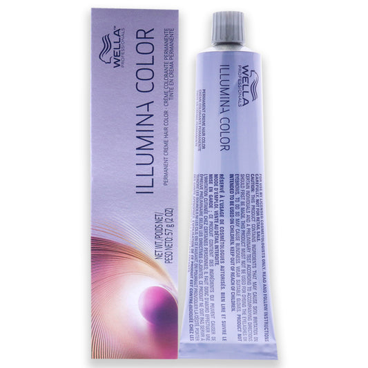 Illumina Color Permanent Creme Hair Color - 6 37 Dark Blonde-Gold Brown by Wella for Unisex - 2 oz Hair Color